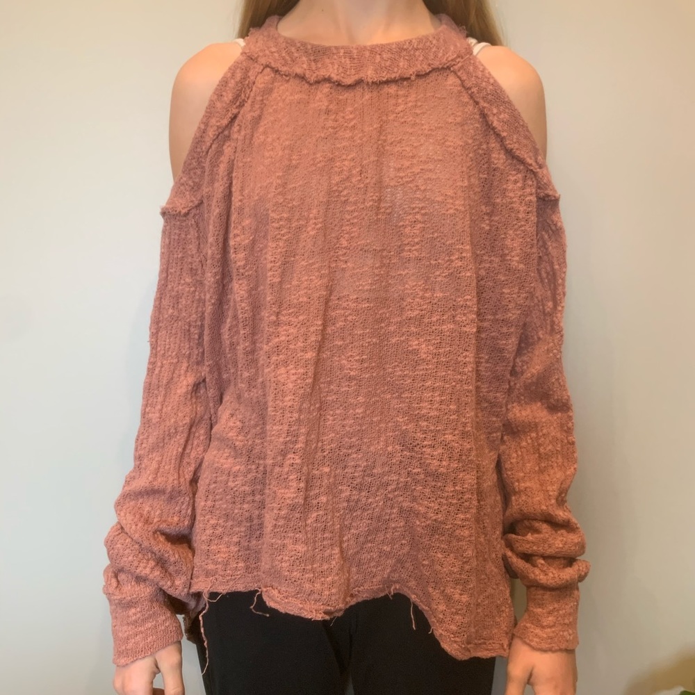 free people sweater / blouse.